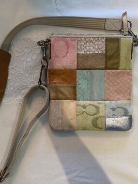Coach patchwork crossbody bag